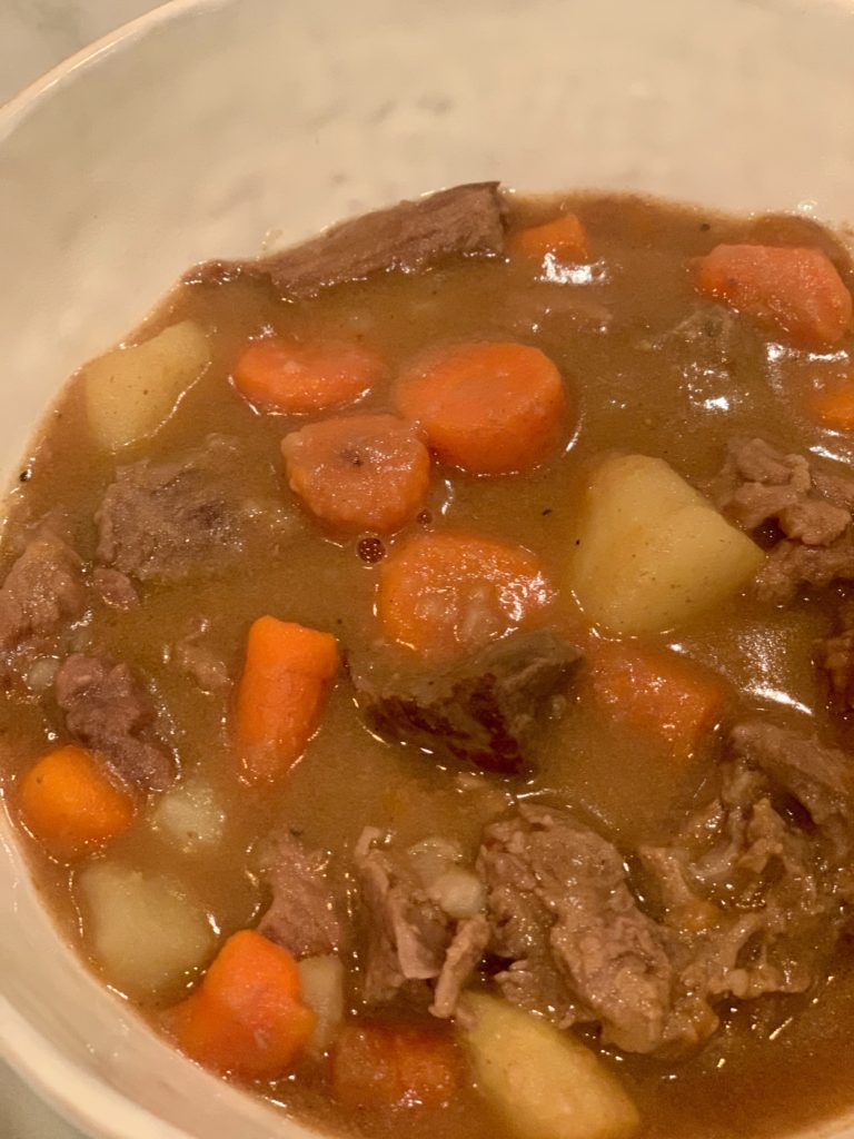 Slow Cooker Beef Stew - Georgia Girl Kitchen